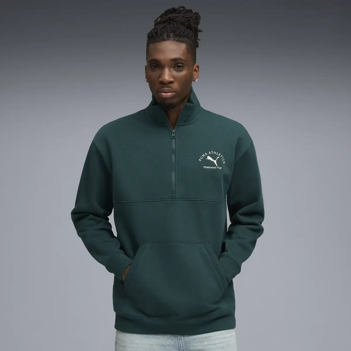 Puma CLASS Half Zip Sweater Erkek Sweatshirt