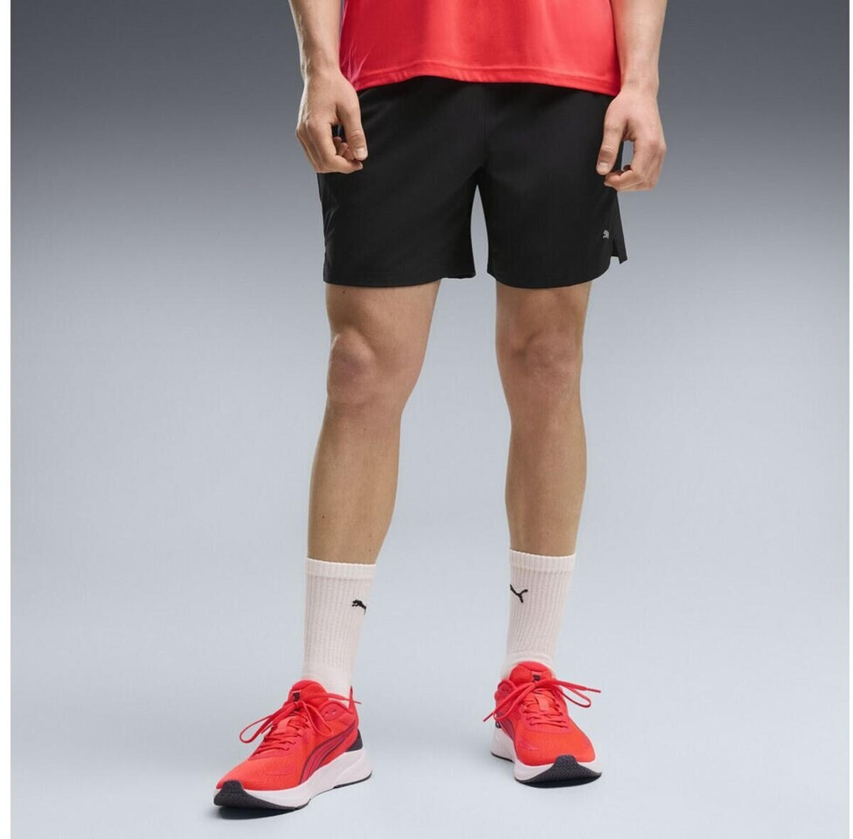 Puma M PWRTRAIN 7" WOVEN SHORT Siyah Erkek Şort
