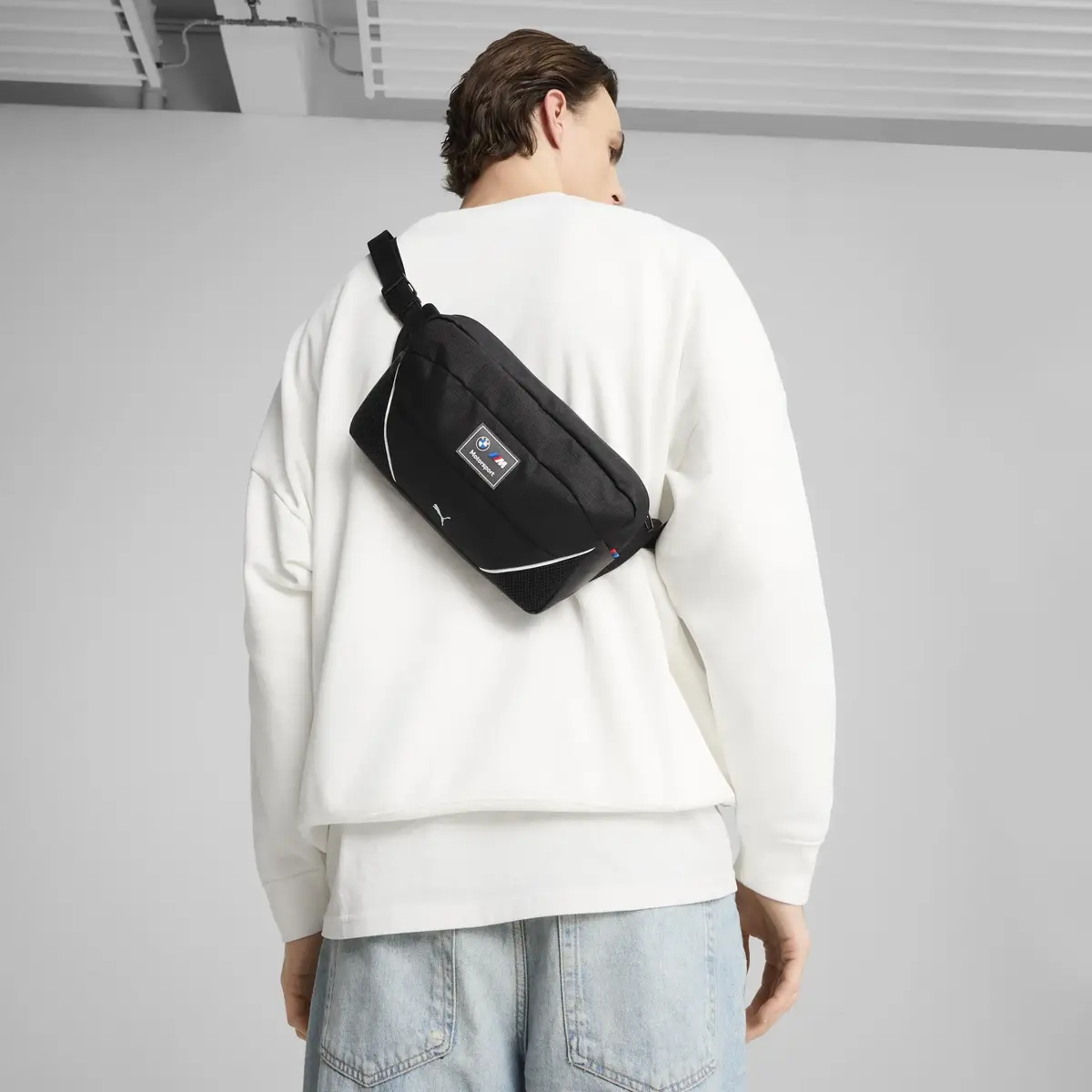 PUMA BMW MMS LARGE Waist Bag Siyah Unisex Bel Çantası