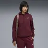 PUMA ESS Small No. 1 Logo Hoodie Bordo Kadın Sweatshirt