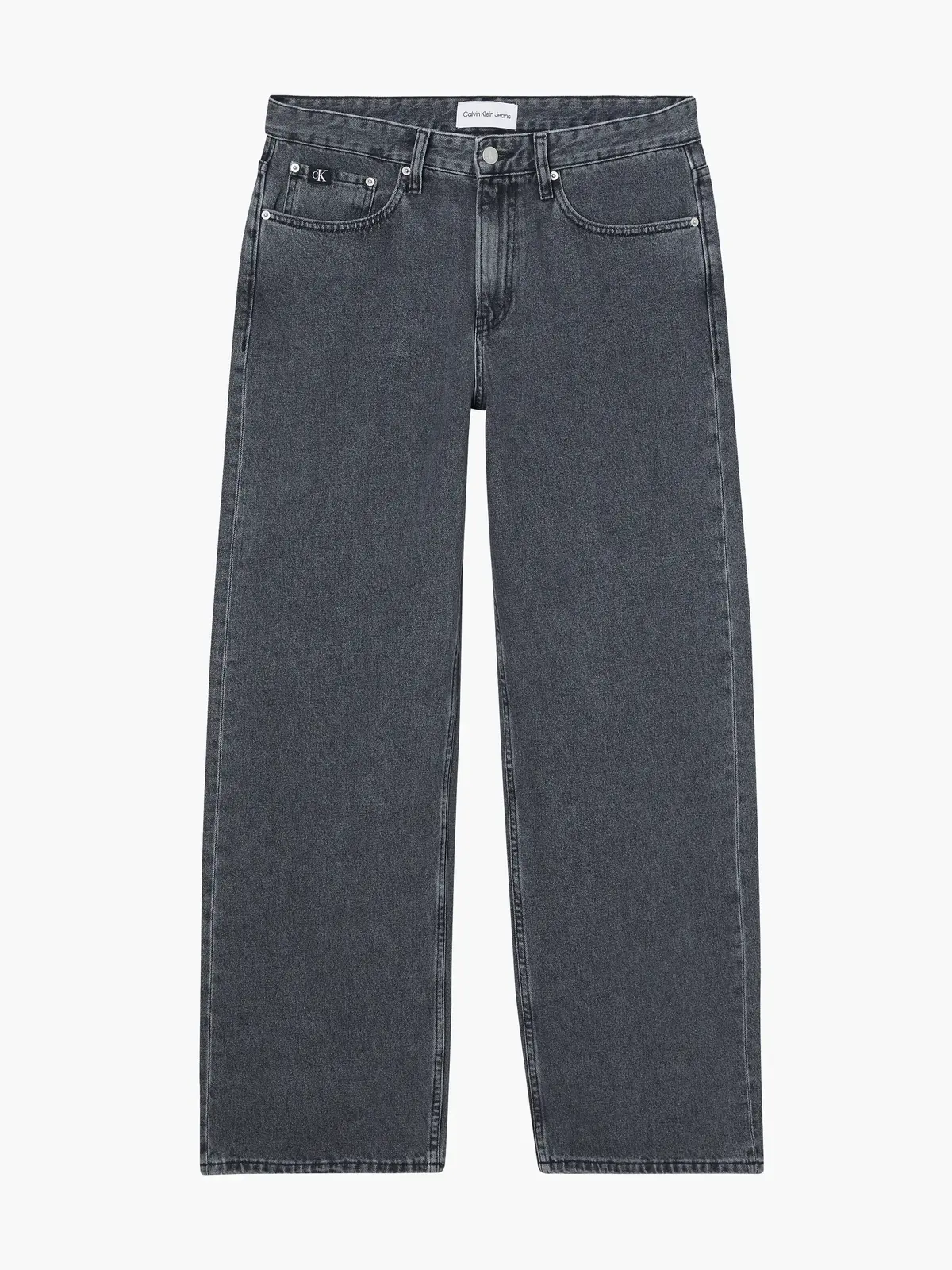 Calvin Klein 90S LOOSE Erkek Gri Kot Pantolon