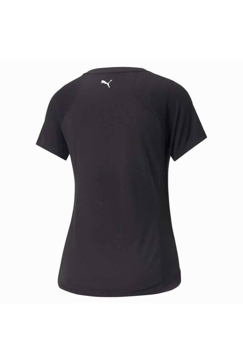 Puma Fit Logo Tee Siyah Kadın T-shirt