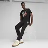 PUMA WARDROBE ESS Graphic Tee Siyah Erkek T-Shirt
