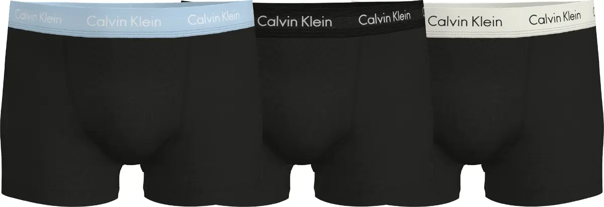 Calvin Klein TRUNK 3PK Erkek Siyah Boxer Set