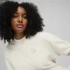 Puma BETTER CLASSICS Relaxed Crew TR Bej Erkek Sweatshirt