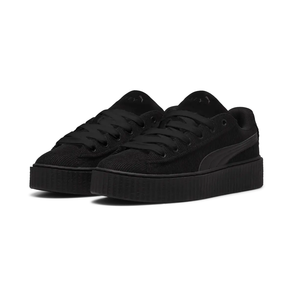 Puma CREEPER PHATTY CORDUROY Siyah Kadın Spor Ayakkabı & Sneaker