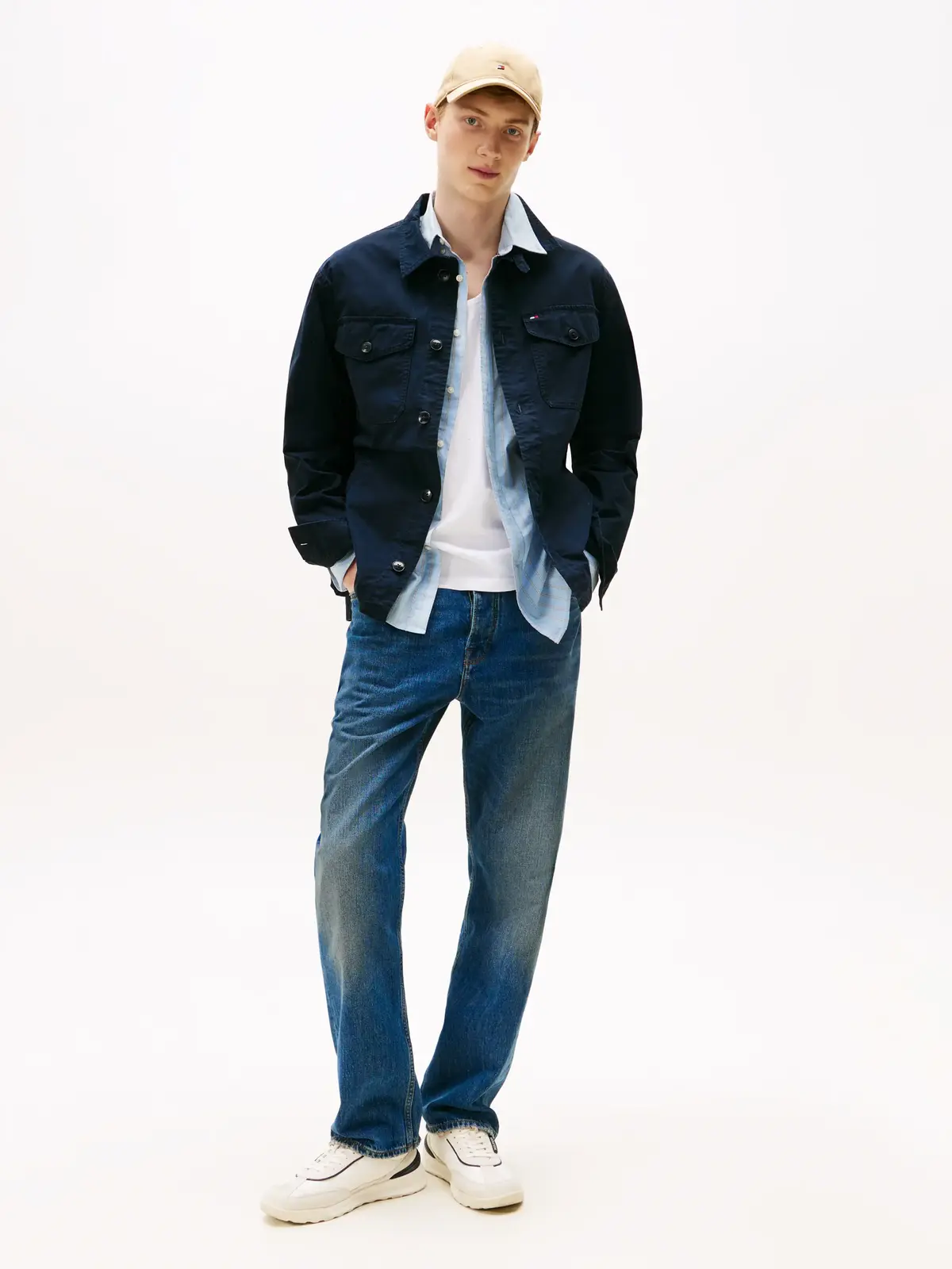 COTTON TWILL SHIRT J, DW5