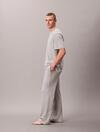 Calvin Klein S/S CREW NECK Gri Erkek Pijama Üstü