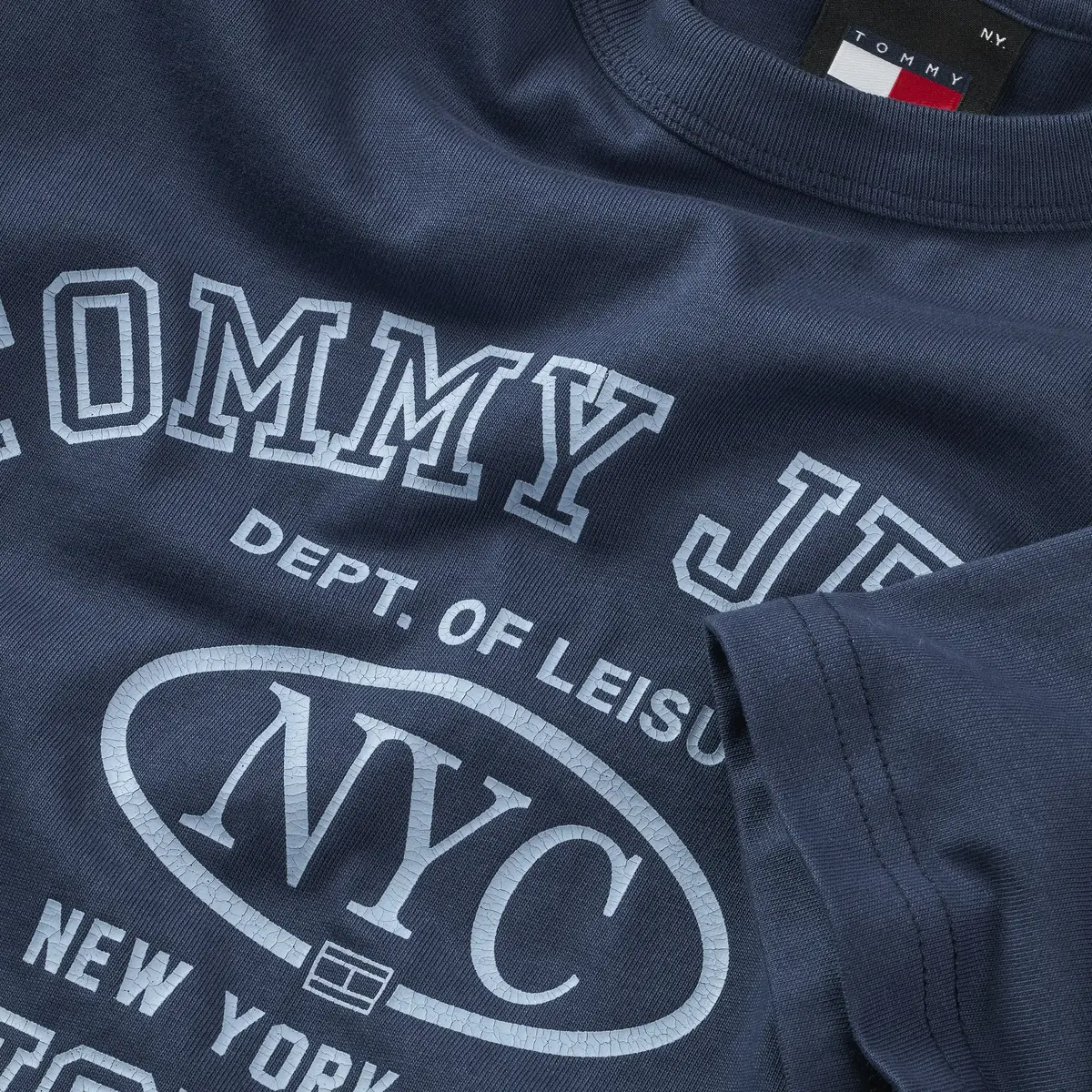 Tommy Hilfiger TJW RLX VINTAGE VARS Kadın Lacivert T-Shirt