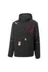Puma Ferrari Race Statement Shell Jacket Siyah Erkek Fermuarlı Spor Ceket