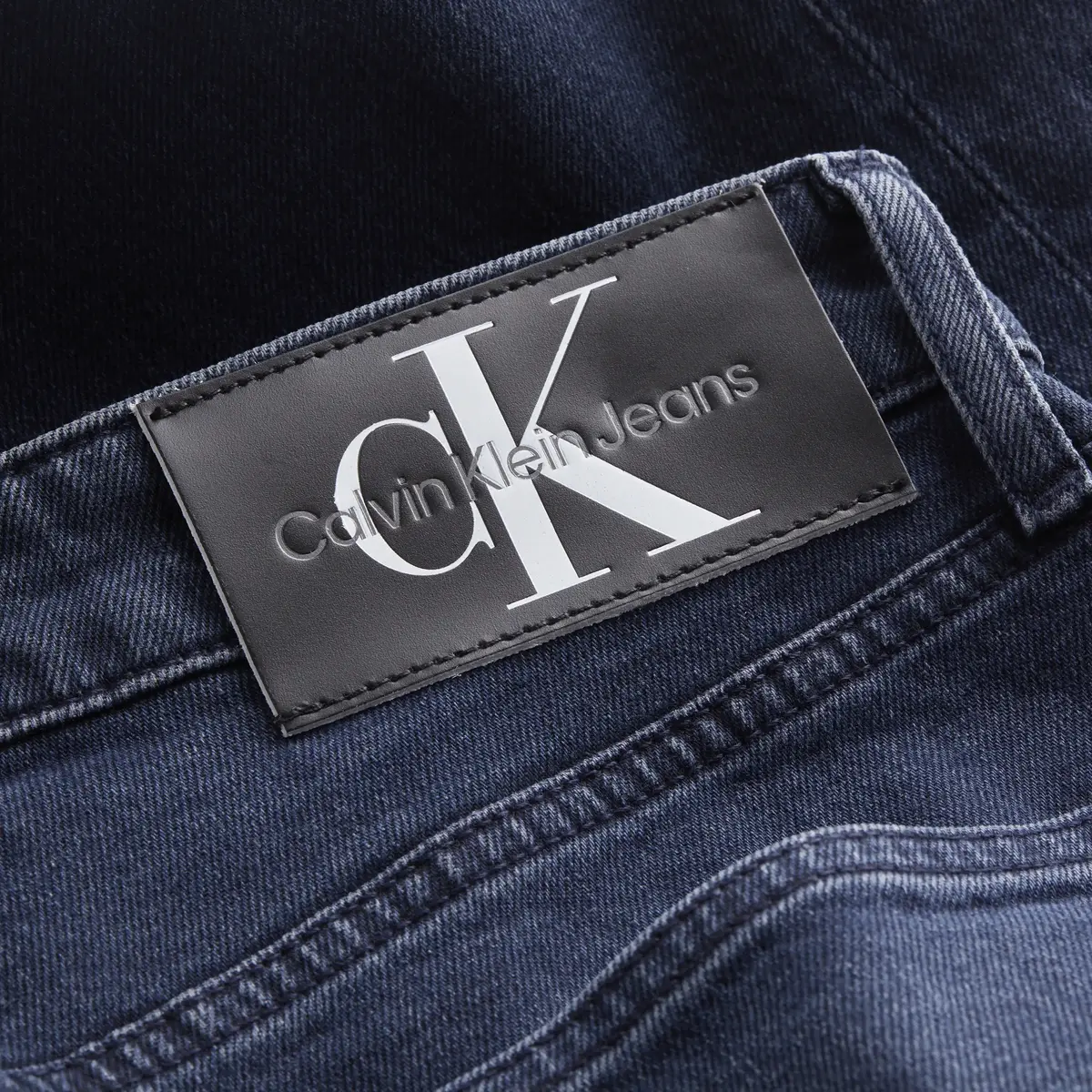 Calvin Klein SLIM Erkek Lacivert Kot Pantolon