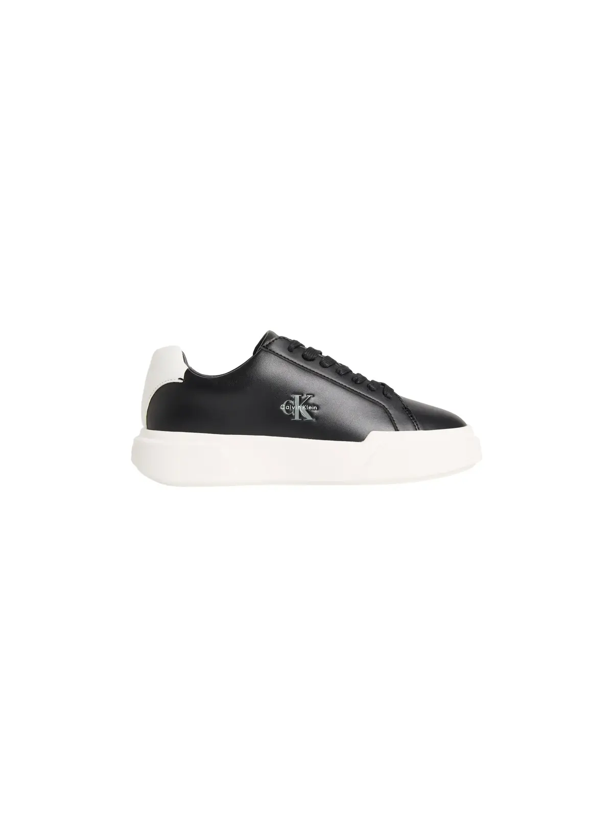 Calvin Klein CHUNKY CUPSOLE LACEU Siyah Kadın Deri Sneaker