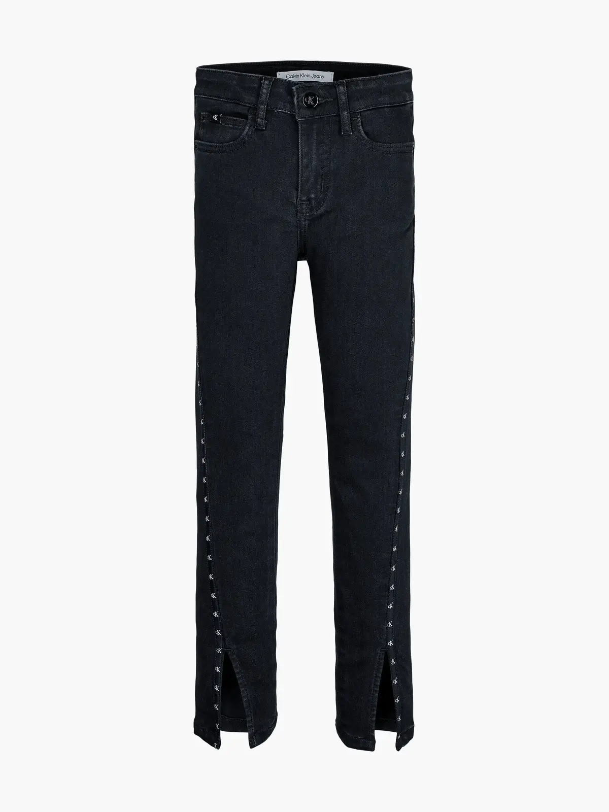 Calvin Klein SKINNY HR WSD BLACK Kadın Antrasit Kot Pantolon