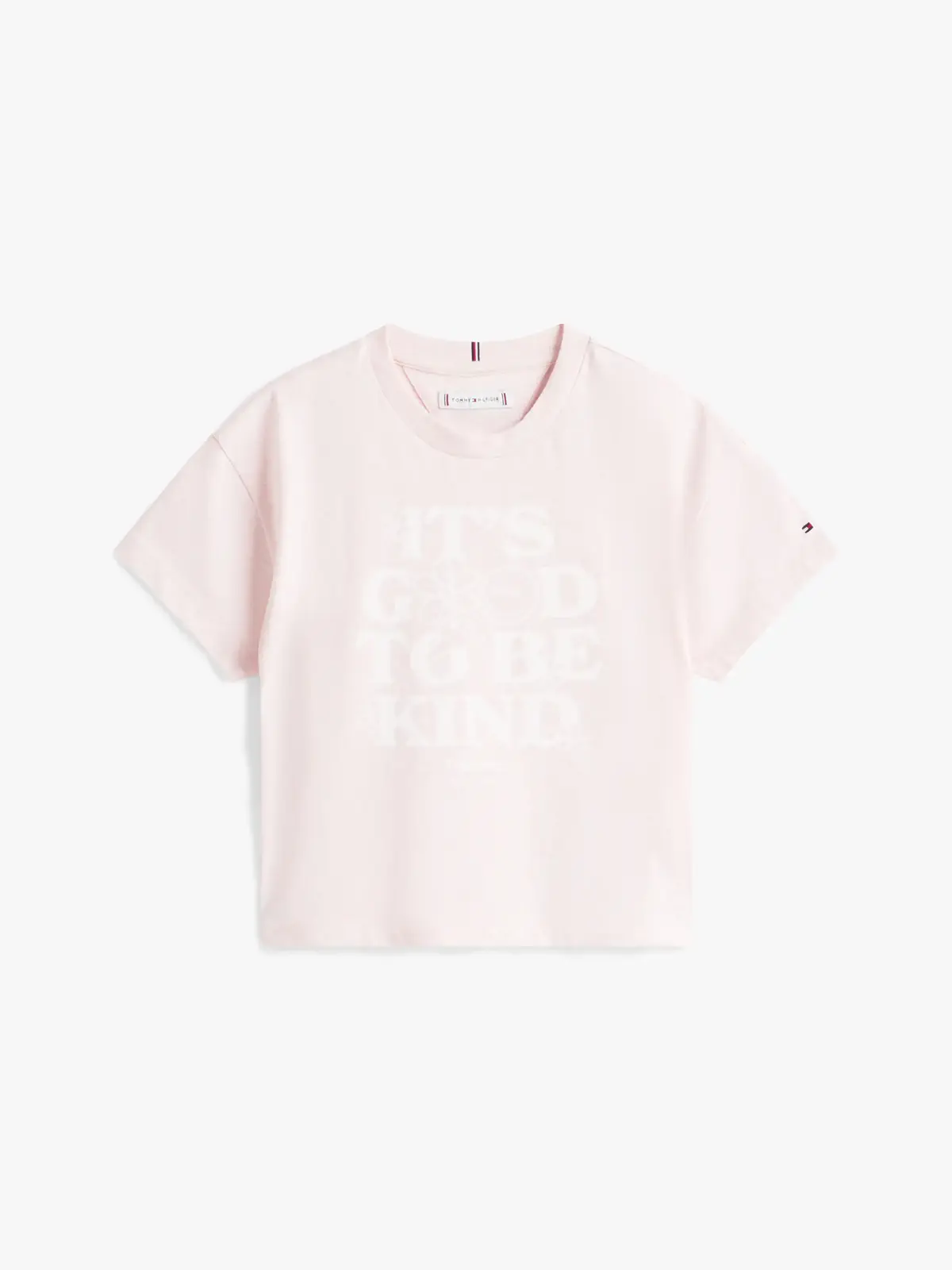 Tommy Hilfiger FUN GRAPHIC TEE SS, XT0 Pembe Kız Çocuk T-Shirt & Polo