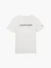 Calvin Klein INSTITUTIONAL T-SHIR Erkek Krem T-Shirt