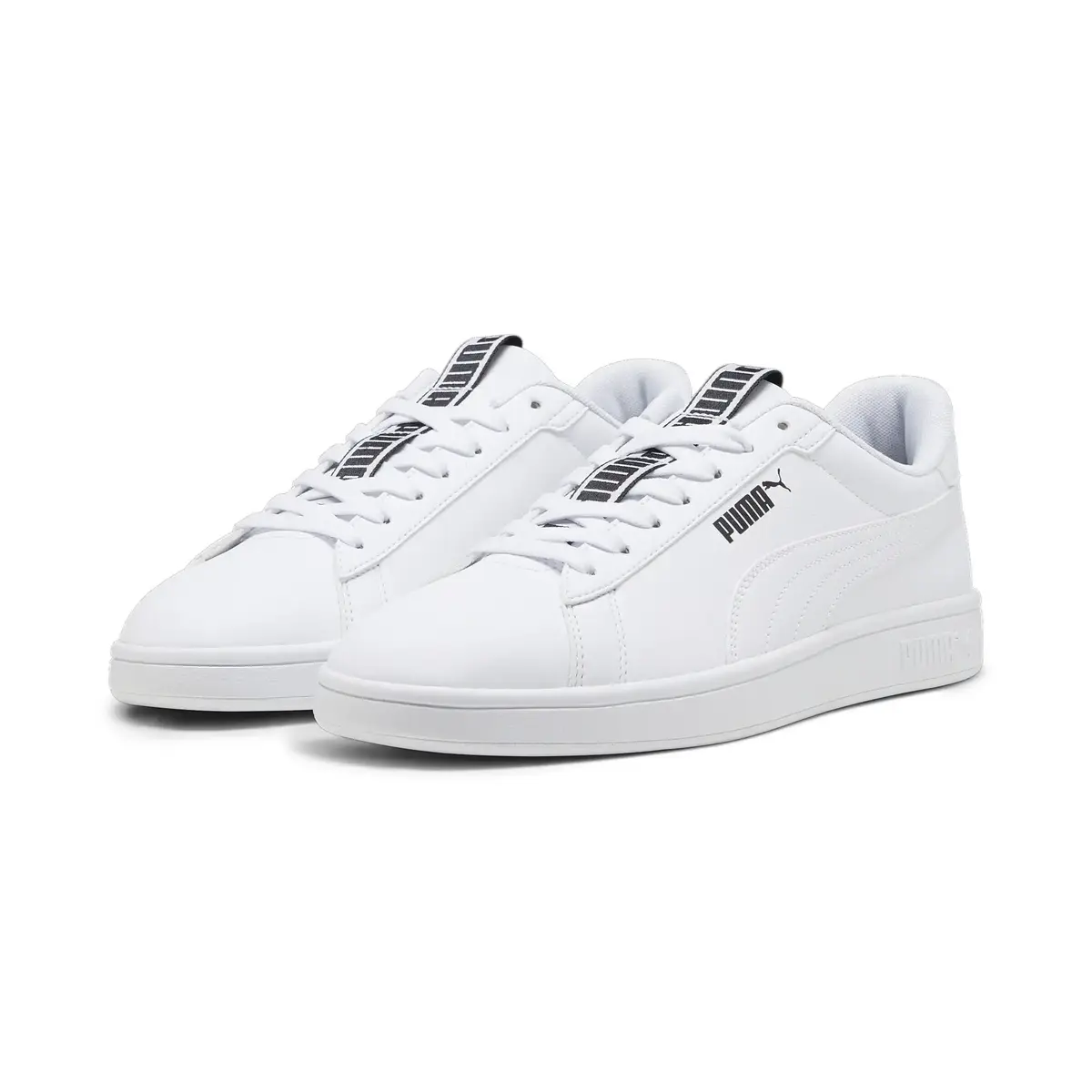 Puma Smash 3.0 Logobsession Beyaz Unisex Günlük Spor Ayakkabı