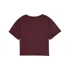 Puma TAD ESSENTIAL W Baby Tee Kırmızı Kadın Crop