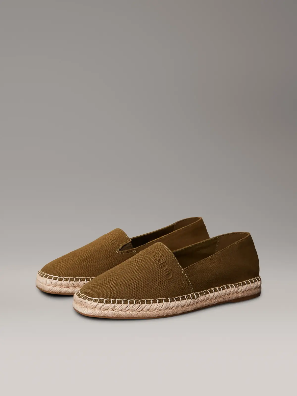 Calvin Klein ESPADRILLE CV LOGO, LEO Kahverengi Erkek Ayakkabı