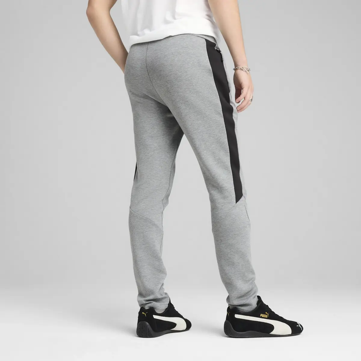 Puma EVOSTRIPE CORE Pants Gri Erkek Eşofman Altı