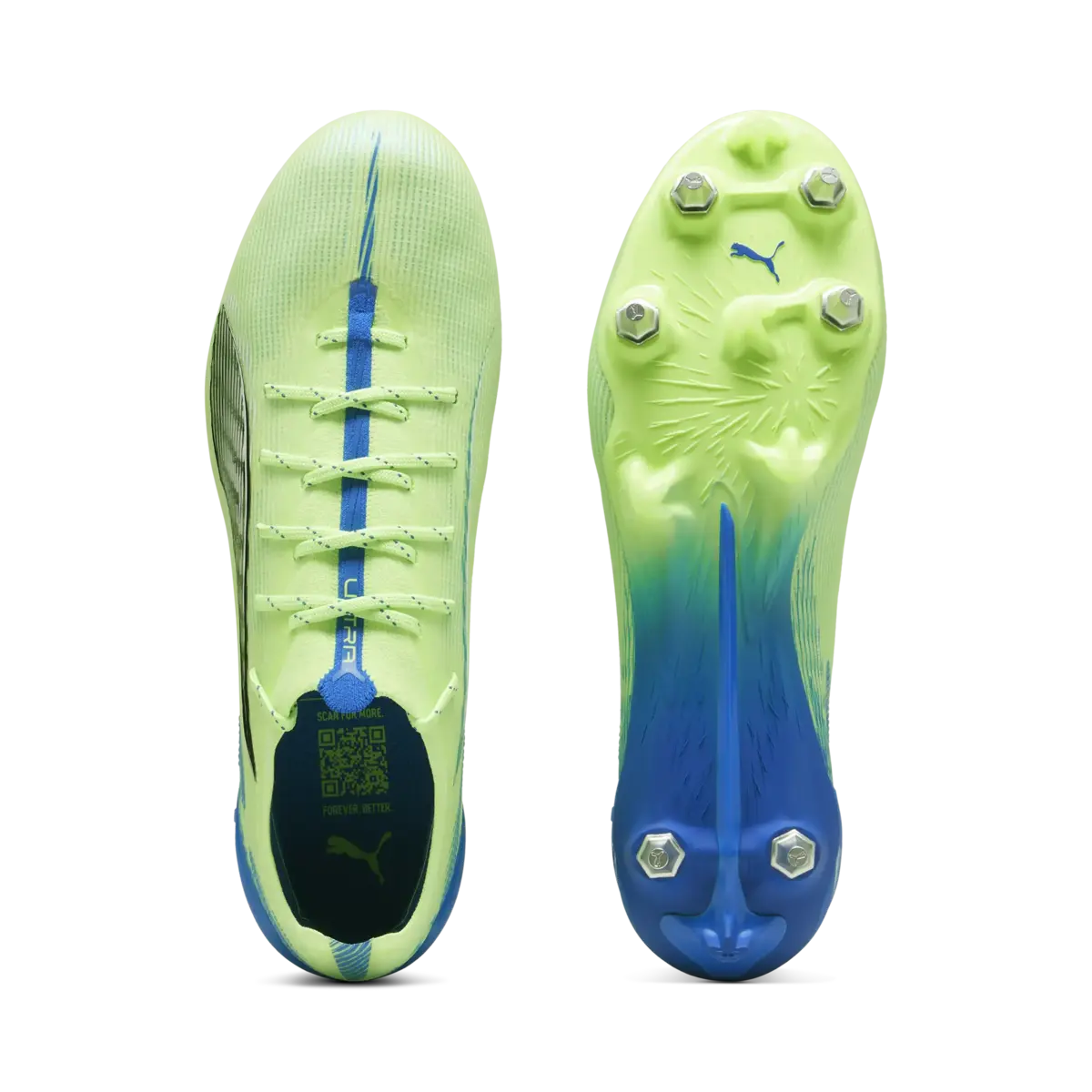 Puma ULTRA 5 ULTIMATE MxSG Yeşil Unisex Krampon