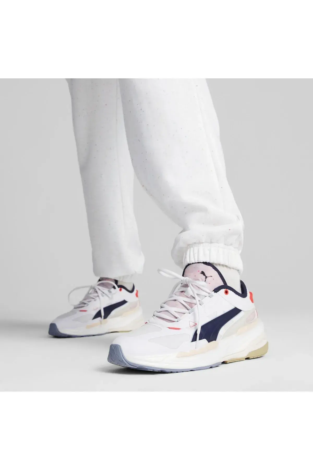 Puma Extent Nitro RE:Collection Beyaz Kadın Günlük Spor Ayakkabı