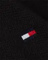 Tommy Hilfiger CORE TOMMY TIPPED SL Erkek Siyah Polo T-Shirt