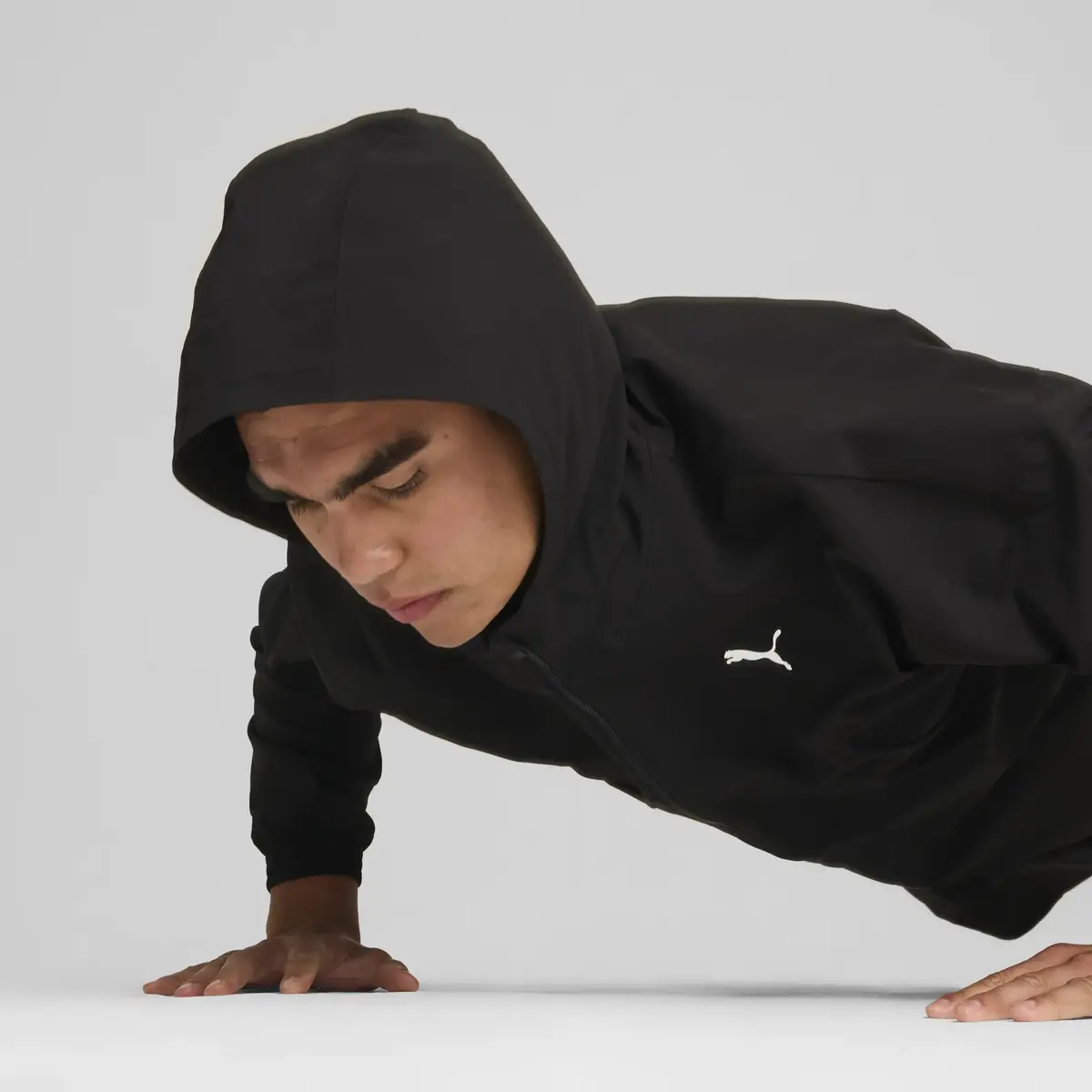 Puma Puma Fit Woven FZ Jacket Siyah Erkek Ceket