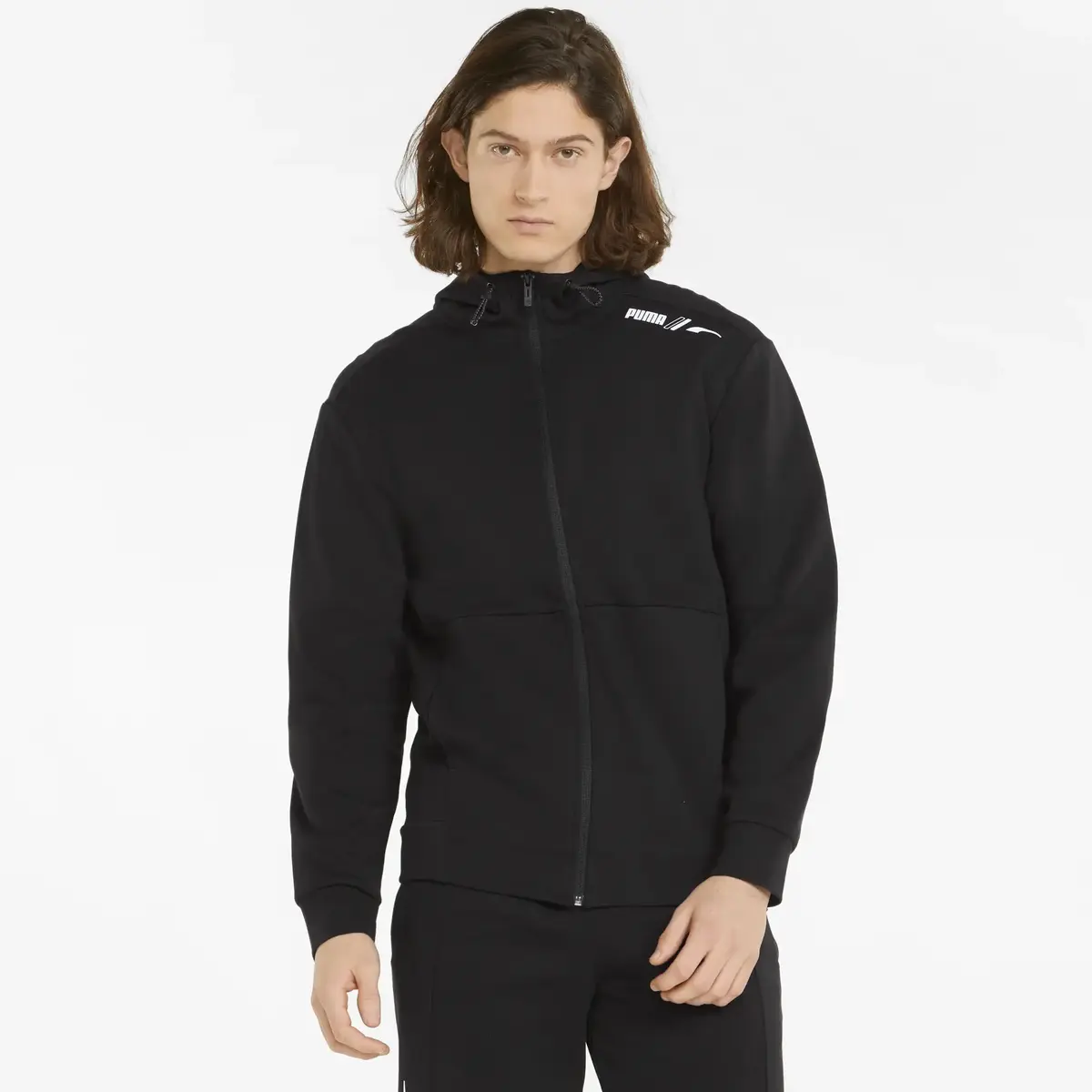 Puma RAD/CAL Full-Zip Hoodie Siyah Erkek Sweatshirt