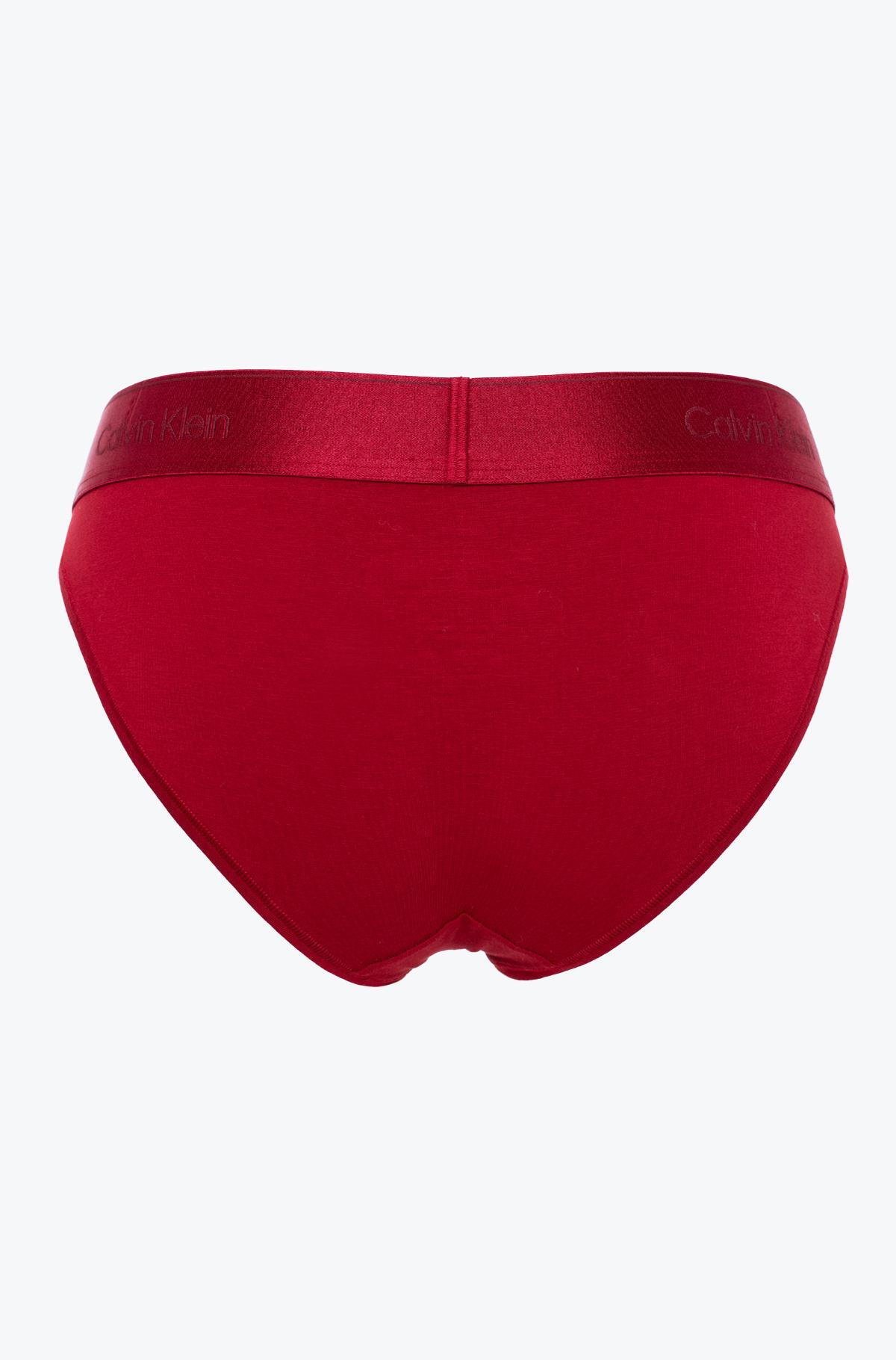 Calvin Klein BIKINI, XLL Kırmızı Kadın Külot