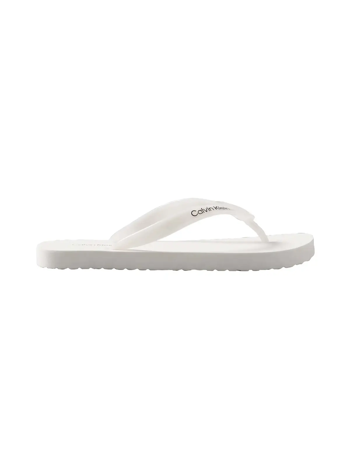 Calvin Klein FLIP FLOP TPU METALL Beyaz Kadın Parmak Arası Terlik