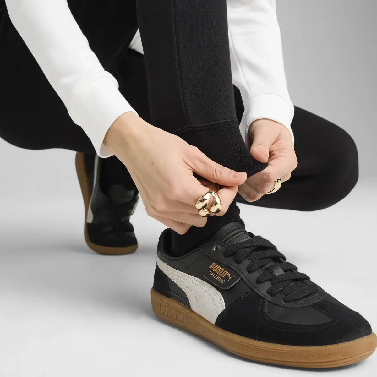 Puma Hooded Sweat Suit Beyaz Kadın Kapüşonlu Sweatshirt