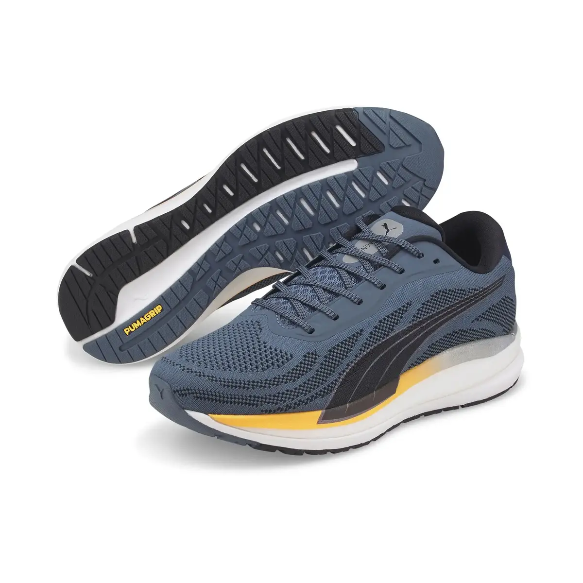 Puma Magnify Nitro Knit Gri Erkek Koşu Ayakkabısı
