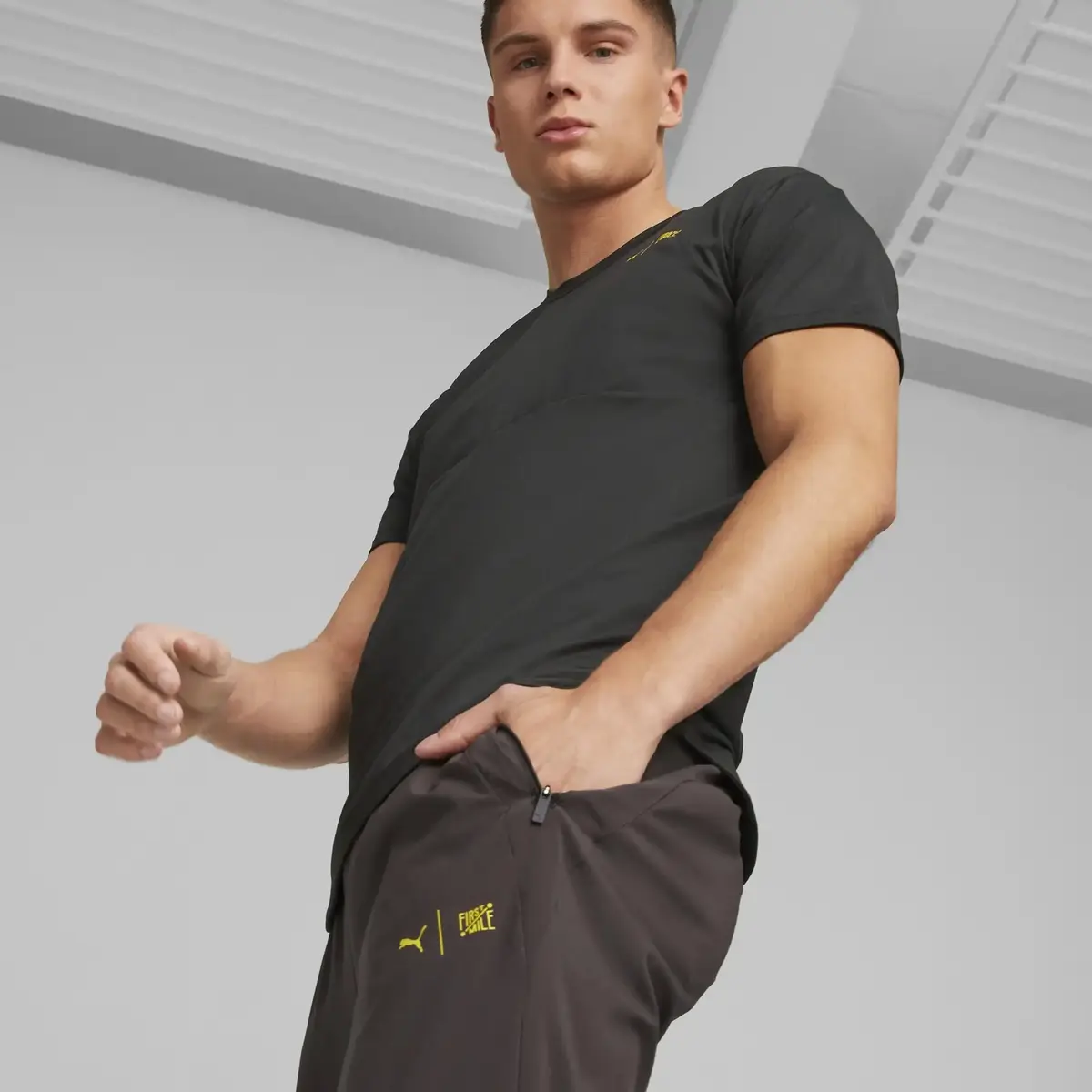 Puma M First Mile Jogger Siyah Erkek Tayt