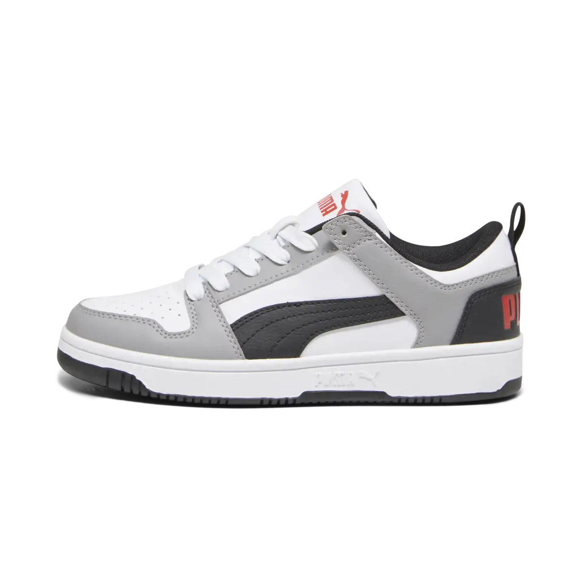 Puma Rebound Layup Lo SL Jr Beyaz Erkek Çocuk Spor Ayakkabı