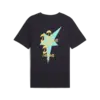 PUMA WARDROBE ESS Graphic Tee Lacivert Erkek T-Shirt