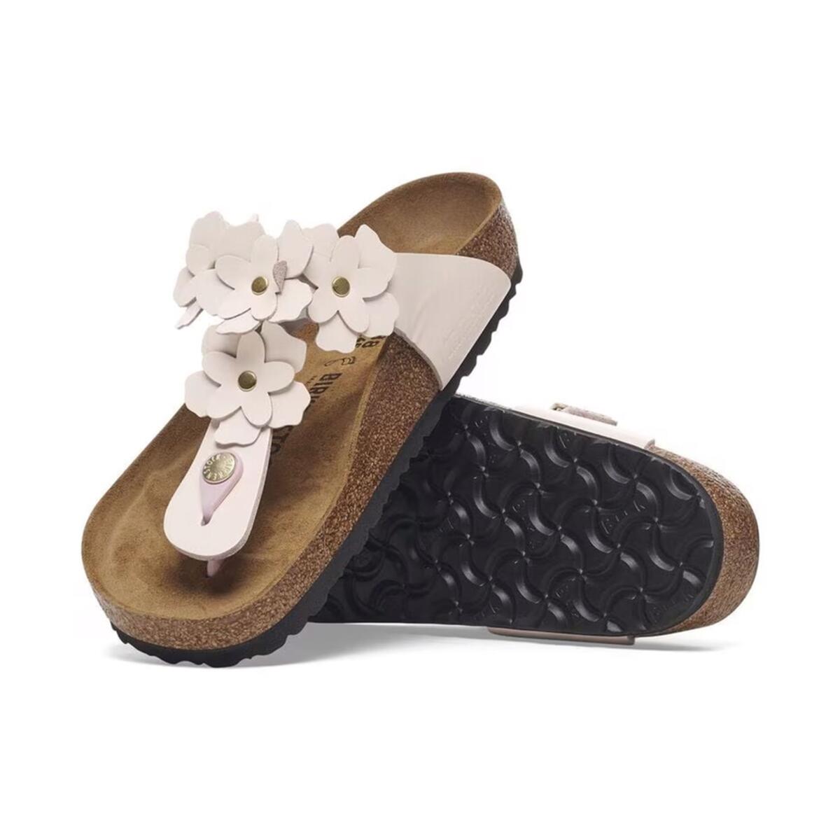 Birkenstock Gizeh Nu Beyaz Kadın Terlik