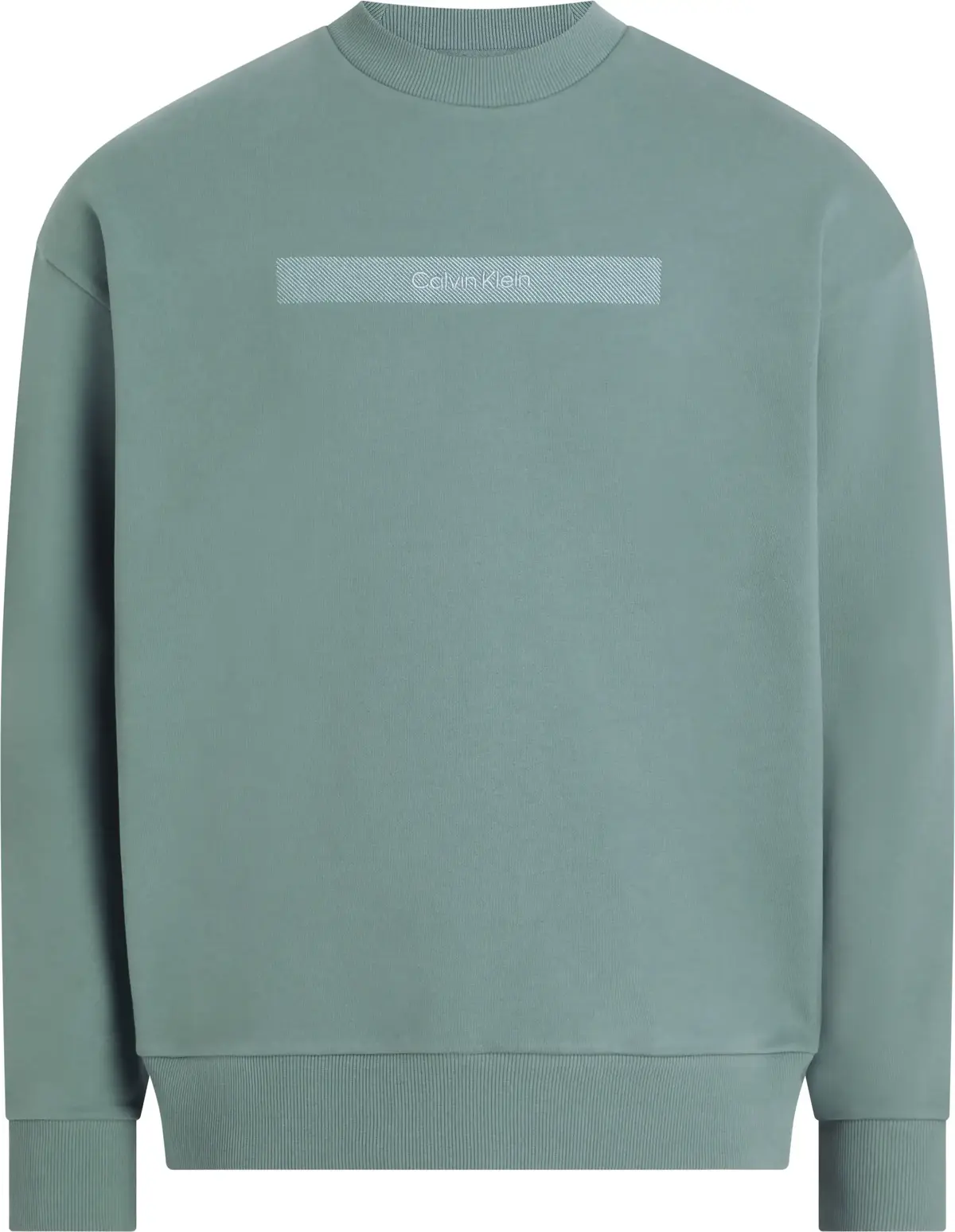 Calvin Klein STRUCTURED EMBROIDER, CFQ Yeşil Erkek Sweatshirt