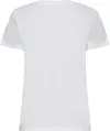 Calvin Klein SMALL CK C-NECK TOP Kadın Beyaz T-Shirt