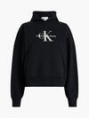 Calvin Klein PREMIUM MONOLOGO HOO Kadın Siyah Hoodie