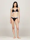 Tommy Hilfiger RP TRIANGLE Kadın Siyah Bikini Üst