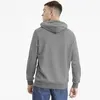 Puma Classics Logo Hoodie TR Gri Erkek Sweatshirt