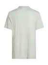 Calvin Klein LINEN COTTON CUBAN Gri Erkek Tişört