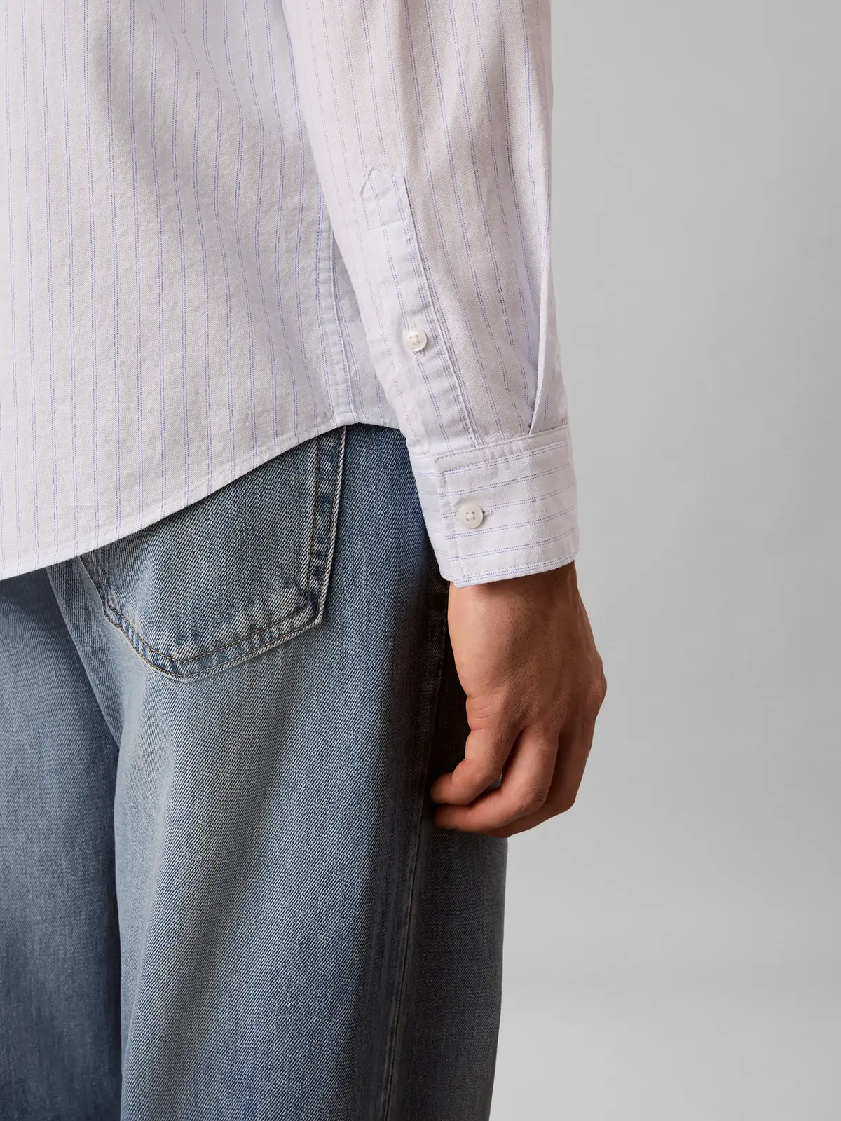 LS YD STRIPE OXFORD, BAB