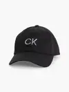 Calvin Klein RE-LOCK BB CAP Kadın Siyah Şapka
