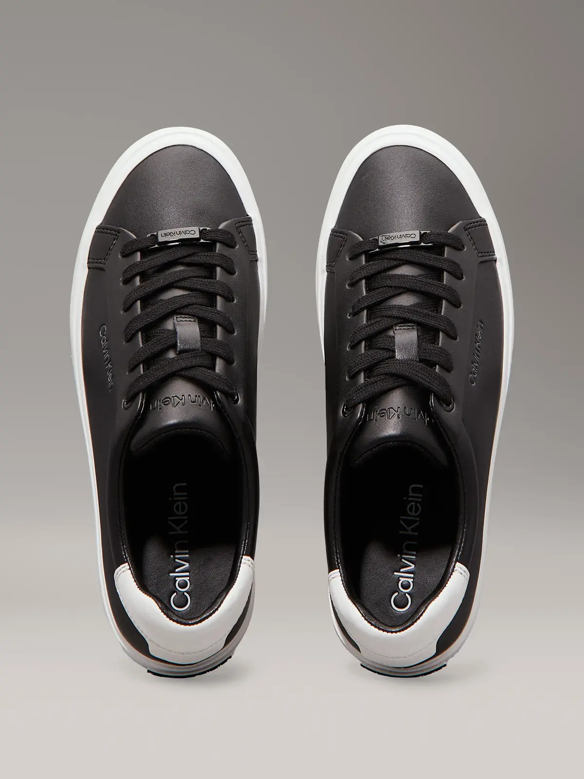 Calvin Klein VULC LACE UP, 0GJ Siyah Kadın Spor Ayakkabı & Sneaker