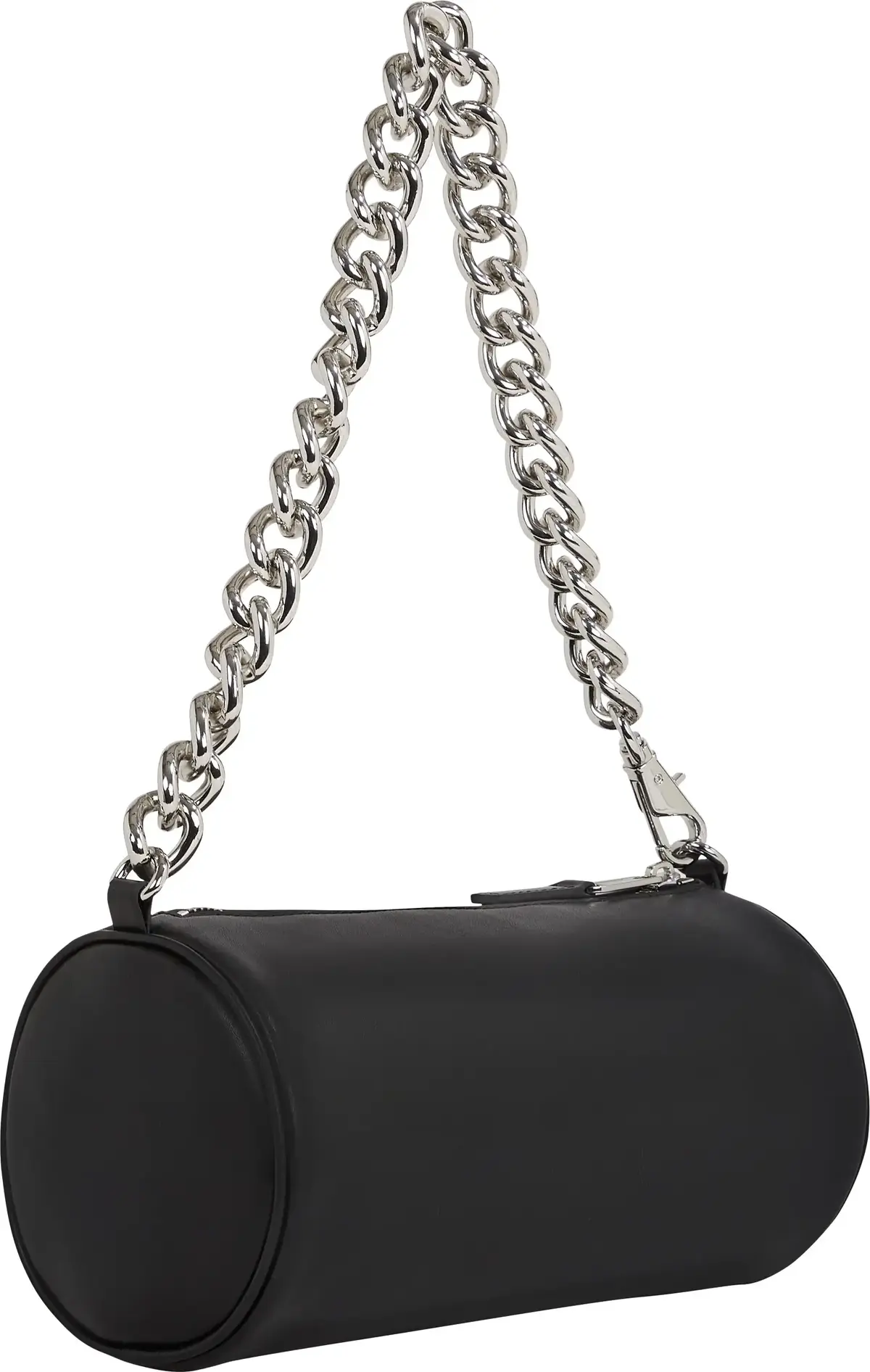 Tommy Hilfiger TJW CHAIN SHOULDER B, BDS Siyah Kadın Çanta & Cüzdan