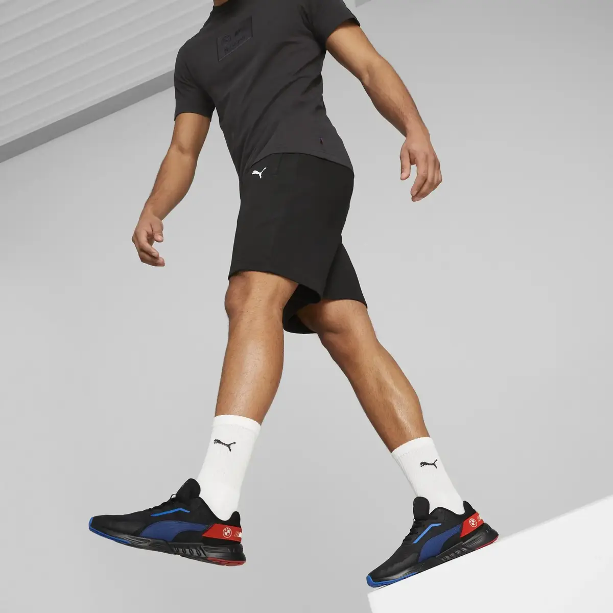 Puma Bmw Mms Sweat Shorts Siyah Erkek Şort