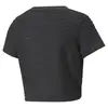 Puma STUDIO SKIMMER TEE Siyah Kadın T-Shirt
