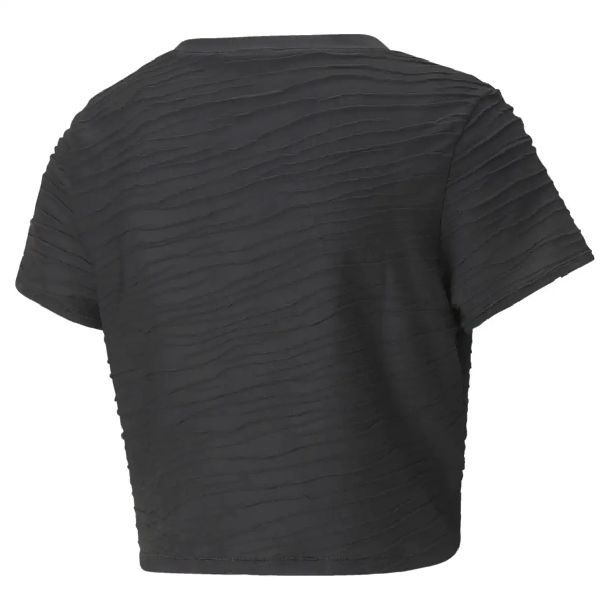 Puma STUDIO SKIMMER TEE Siyah Kadın T-Shirt