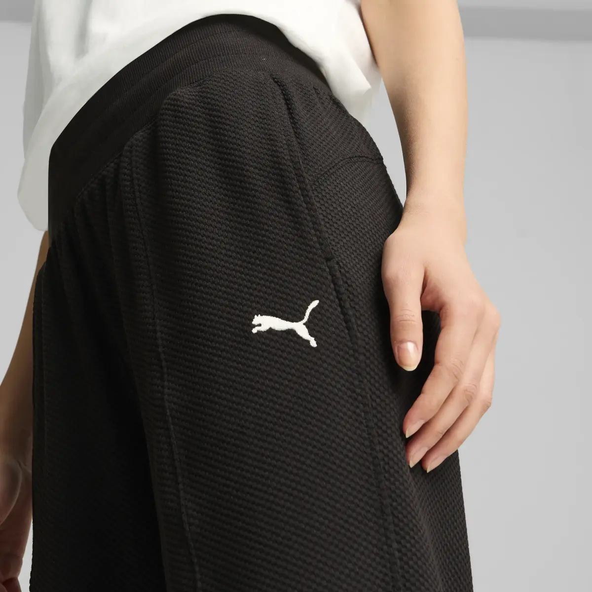 Puma HER High Waist Pants Siyah Kadın Eşofman Altı